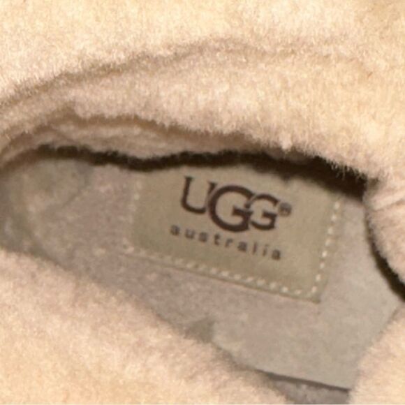 UGG Australia Paint Splatter Brown Suede High Tops sz 8 - Picture 5 of 8